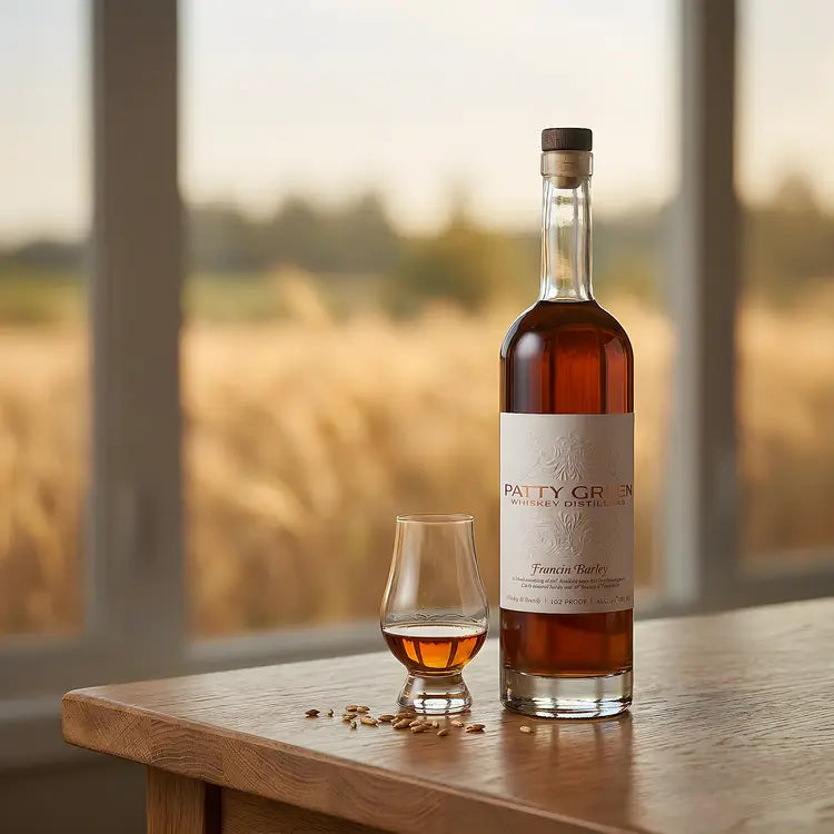 Patty Green Francin Barley Whiskey lifestyle photograph
