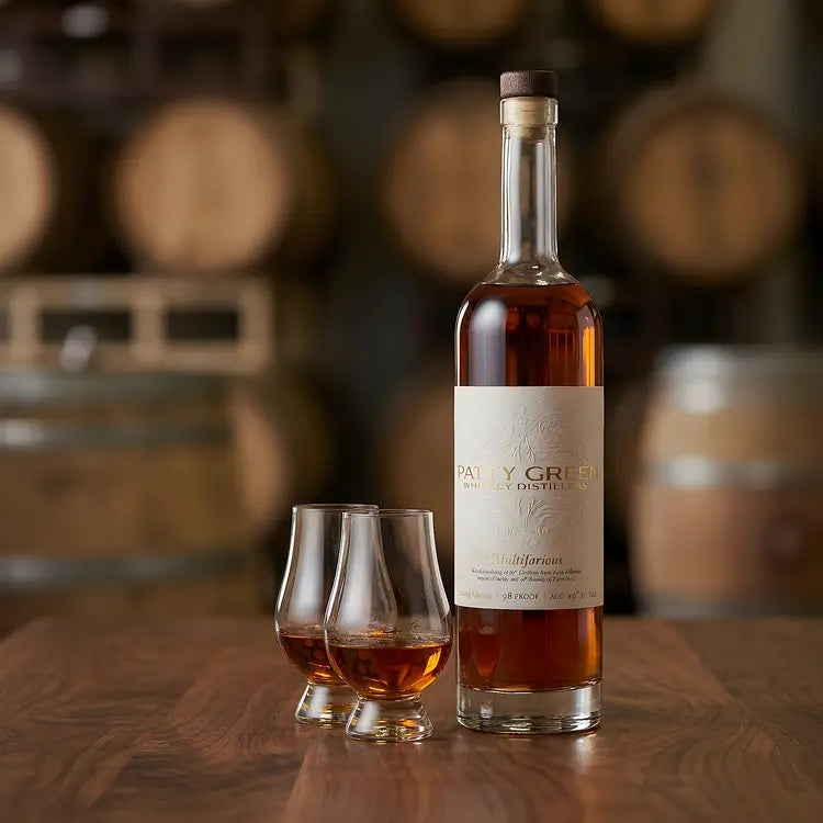 Patty Green Multifarious Whiskey product photograph