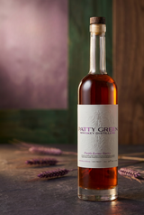 Purple Karma Barley Whiskey in an Oregon grain-inspired editorial setting